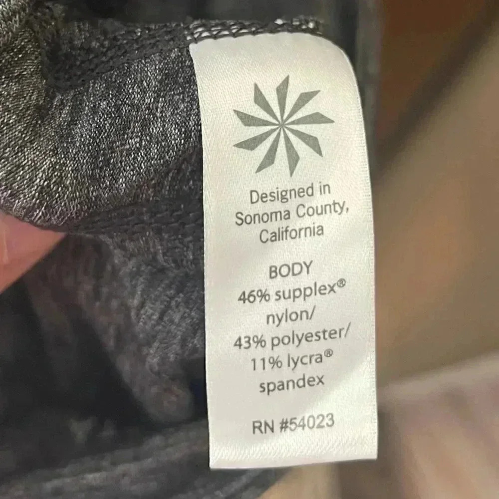 Women's Athleta Skinny Up Pant Gray XXS Active - Picture 4 of 9
